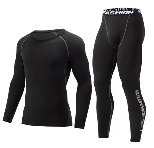 2-delade värmande set för män