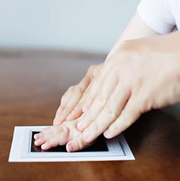 Baby hand- och fotavtrycksset